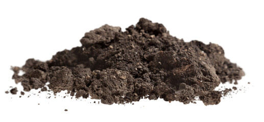 Nature earth black soil or dirt