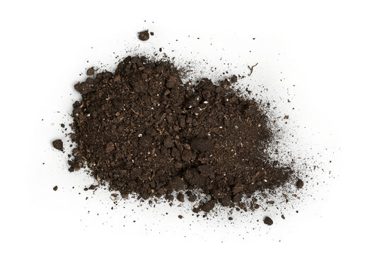 A farming gardening brown natural soil