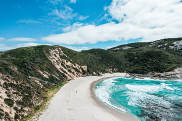 Salmon Holes beach near Albany in Western Australia 