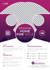 Dream House Sale Building, Apartment Sale Flyer for Real Estate Agent