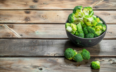 broccoli in a bowl.