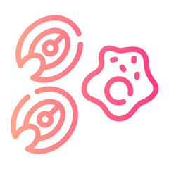 protein gradient icon