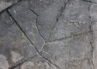 Background walls, destroyed and cracked walls, textures. The building needs repair