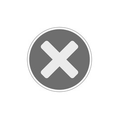 plus and minus buttons, Close icon, with frame for web