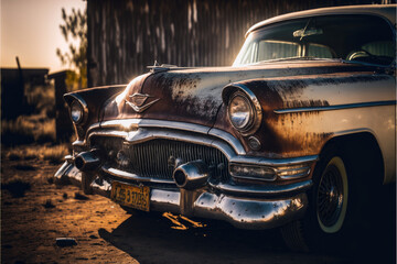 Rusty vintage car picture, Classics Cars and Chrome