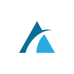 Fototapeta premium A initial logo, vector design