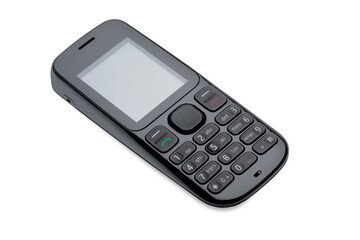 Small old retro mobile phone