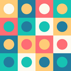 Abstract Geometric Seamless Pattern