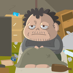 引きこもりの中年男性 / 5080問題 