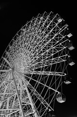 Fortune wheel black and white