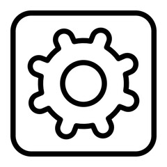 Settings line icon