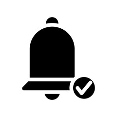 bell glyph icon