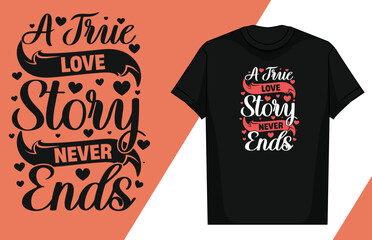 Love typography lettering design love typography t-shirt design valentine typography t-shirt

