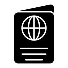 Get this editable vector of passport, easy to use icon