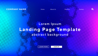 landing page template diamond scale with liquid stained texture theme background for website UI template business Annual reports, flyer, poster, magazine cover,brochure template vector EPS.