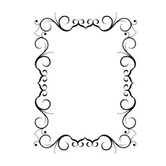 frames in vintage style with elements of ornament, art, pattern, background, texture