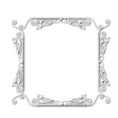 frames in vintage style with elements of ornament, art, pattern, background, texture