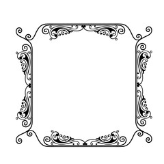 frames in vintage style with elements of ornament, art, pattern, background, texture