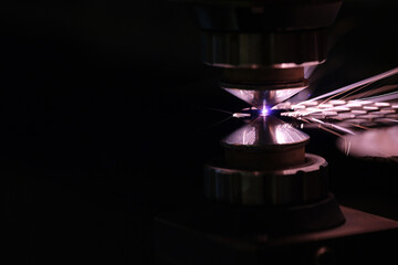 Process of cutting metal using plasma cutting