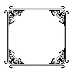 frames in vintage style with elements of ornament, art, pattern, background, texture