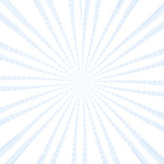 light blue rays on square background