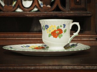 レトロなティーカップ