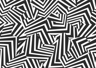 Abstract background with seamless dazzle camouflage pattern - obrazy, fototapety, plakaty