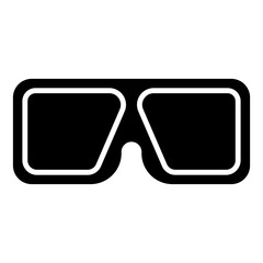 swim goggles icon