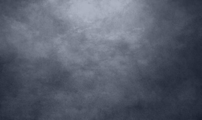Fototapeta black gloomy sky, grunge texture, dark gray clouds background, horror scary theme poster backdrop design obraz