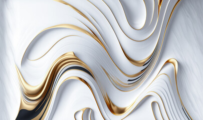 Swirls of marble or the ripples of agate. Liquid marble texture. Fluid art. abstract waves skin wall luxurious art ideas. Generative AI