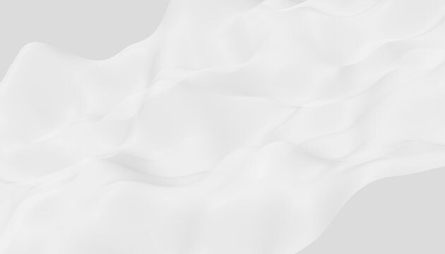 Light gray and white wave flowing modern curve luxury elegant texture with smooth and clean vector subtle abstract background