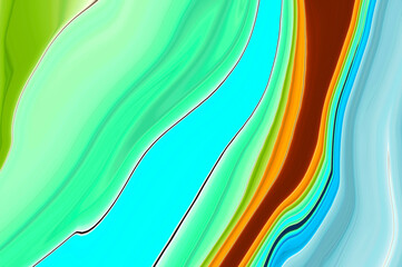 abstract background with waves