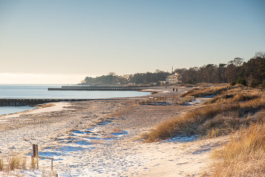 beautiful sea landscape from Ystad, Skane region, Sweden