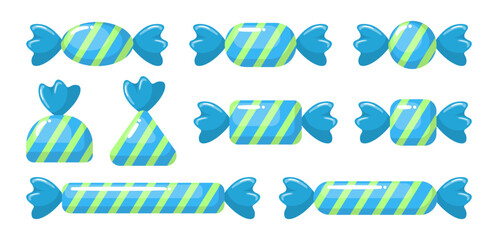 Set of vector isolated sweets