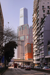 Fototapeta na wymiar Stadtansichten in Hongkong