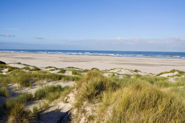 duinvorming Vlieland, new dunes Vlieland, Netherlands