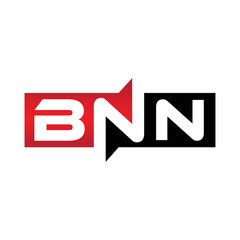 BNN Monogram Initial Letters Logo Design