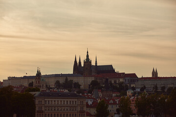 Fototapeta na wymiar View of Prague, capital of Czech republic.