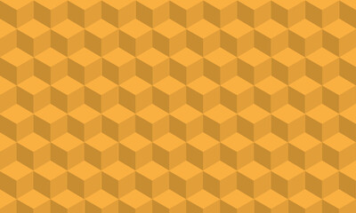 3d pattern background design with yellow color, simple 3d background