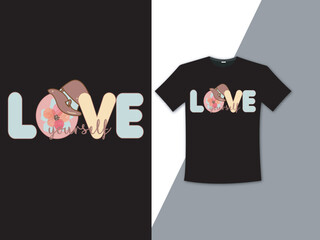 Valentine's day t-shirt design.