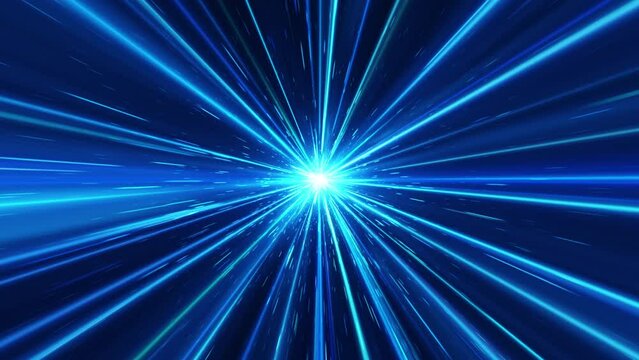 宇宙　ワープ　パーティクル　青　水色　エフェクト　ループ　CG背景　放射状　綺麗
abstract space warp particle blue light blue effect loop CG background radiant beautiful