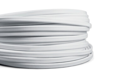 Rolls white power copper electrical wire