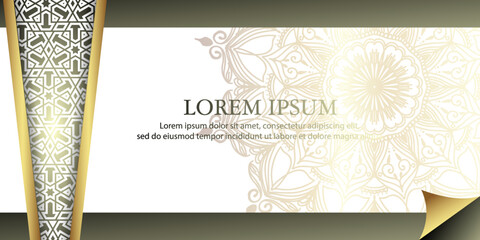 background with frame background for presentation arabic background, vintage background