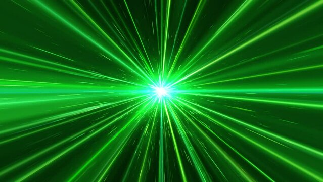 宇宙　ワープ　パーティクル　グリーン　緑　エフェクト　ループ　CG背景　放射状　綺麗
abstract space warp particle green effect loop CG background radiant beautiful