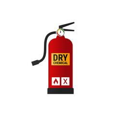 fire extinguisher icon vector or fire extinguisher vector isolated on white background. fire extinguisher vector icon illustration design template web. Vector fire extinguisher Icon.