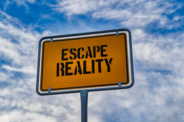 Escape from reality - obrazy, fototapety, plakaty