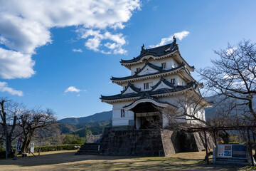 Naklejka premium 宇和島城
