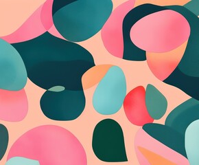 abstract watercolor background with colorful pattern