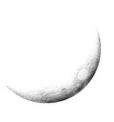 ILLUSTRATION WASHING MOON ISOLATED ON TRANSPARENT BACKGROUND © Rafael