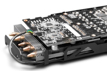 A modern computer graphics video card